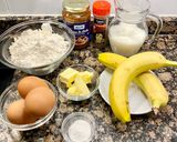 Foto del paso 1 de la receta: Tortitas de plátano y dulce de leche