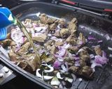 A picture of step 5 of Wet fry liver recipe.