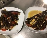 Une image de l'étape 16 de Éventail d'aubergine au jambon tomate et mozzarella.