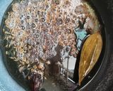 A picture of step 3 of Dal Makhani.