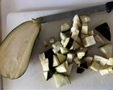 Foto del passaggio 2 della ricetta SFORMATO DI MIGLIO, MELANZANE E FAGIOLI ROSSI