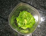 A picture of step 2 of Sarso ka Saag.
