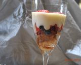 A picture of step 10 of Fruity Rice Pudding  فرنی میوه ای.