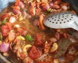 A picture of step 3 of Chana masala.