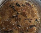 A picture of step 6 of Pepper rasam.