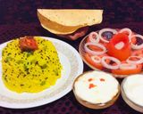 A picture of step 3 of Dal khichdi.