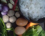 Foto langkah ke 1 dari resep Kwetiau goreng baso.