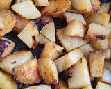 Karfiol bomba rozmaringos sült krumplival recept fázis 7 fotója