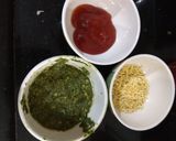 A picture of step 1 of Potato Paneer Pakora.