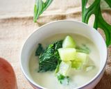 Foto langkah ke 6 dari resep Bobor Bayam & Labu Siam.
