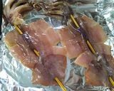 和風香烤魷魚串★幫助入味的紙巾醃漬法！的食譜步驟4照片
