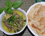รูปขั้นตอนการทำที่ 4 ของ แกงเขียวหวานเนื้อ โรตี