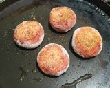 A picture of step 4 of Amaranth/Rajgira Wrap.
