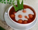Foto langkah ke 5 dari resep Kolak Biji Salak Ubi Orange.