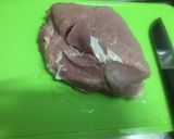 รูปขั้นตอนการทำที่ 1 ของ หมูแดดเดียว
