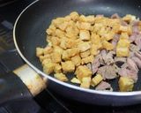 Foto langkah ke 4 dari resep Oseng Tempe Daging Kangkung Pedas.