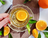عکس مرحله 1 از دستور دمنوش پرتقالی