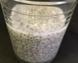 Foto del paso 4 de la receta: Leche de coco casera + bagazo de coco tostado + chía pudding de coco: sin gluten, vegan y sin azúcar