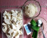 Foto langkah ke 1 dari resep Bubur Singkong Thailand.