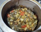 A picture of step 3 of Spring Onion Sabji.