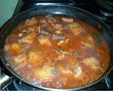 A picture of step 4 of Nile perch stew.