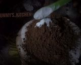 A picture of step 4 of Moist Chocolate cake.