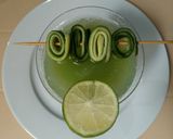 A picture of step 5 of Cucumber Chiller💚🍸.