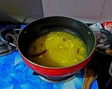 A picture of step 4 of Bashonti Pulao (Basanti Pulao).