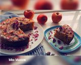 عکس مرحله 8 از دستور کیک سیب گردو