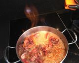 Foto del paso 3 de la receta: Cananas 🦑 flameadas con brandy