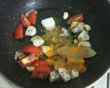 A picture of step 3 of Butter Palak Paneer.