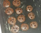 Foto langkah ke 4 dari resep Kuker Coklat Chocochips.