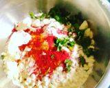 A picture of step 2 of Bread pakoda.