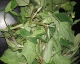 A picture of step 1 of Stuffed bathua paratha.