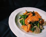 Foto langkah ke 4 dari resep Tumis Paklay Ati Ampela.
