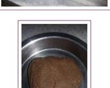 A picture of step 1 of Coconut swiss roll.