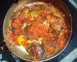 A picture of step 8 of Peppered chicken.