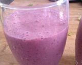 Une image de l'étape 1 de Milkshake fruit rouge.
