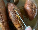 Une image de l'étape 3 de ☆Patates Douces Rôties, Farcie à la crème☆.