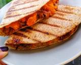 Sweet BBQ Veggie Pulled 'Pork' Quesadilla (Vegetarian) recipe step 8 photo