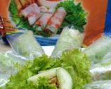 Foto langkah ke 4 dari resep Spring roll vietnam isi sambal tongkol.