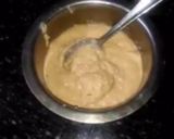 A picture of step 2 of Masoor Dal vada.
