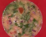 A picture of step 4 of Brawn Omlette.