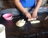 Foto del paso 9 de la receta: Platanito relleno de pasta de manteca de capricho