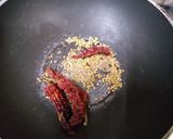 A picture of step 1 of Prawns ghassi.