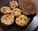 Pulykás-spenótos tojásmuffin recept fázis 4 fotója