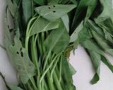 Foto langkah ke 1 dari resep Kangkung Kuah Santan.