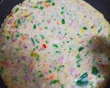 A picture of step 2 of Vegetable Egg Omelette.