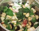 Foto langkah ke 2 dari resep SAYUR LODEH KUNING fiber creme bumbu iris.
