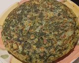 Foto del paso 3 de la receta: Tortilla serrana de espinacas y calabacín